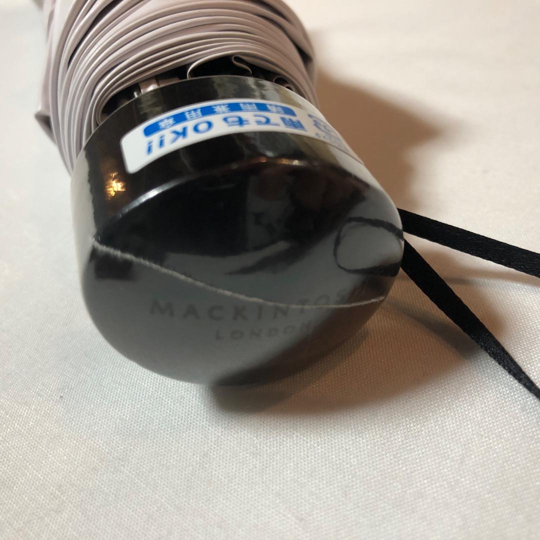 マッキントッシュ ロンドン・軽量 晴雨兼用折傘（ベージュ・１級遮光 UV 遮熱