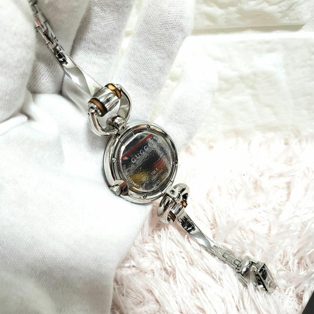 GUCCI グッチ バンブーブレスレットウォッチ腕時計 132.4 美品