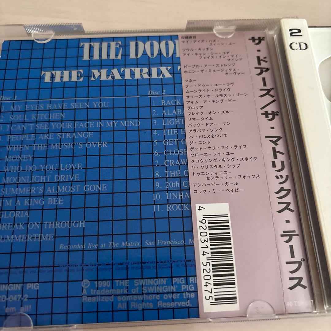 洋楽 THE DOORS THE MATRIX TAPES 2CD