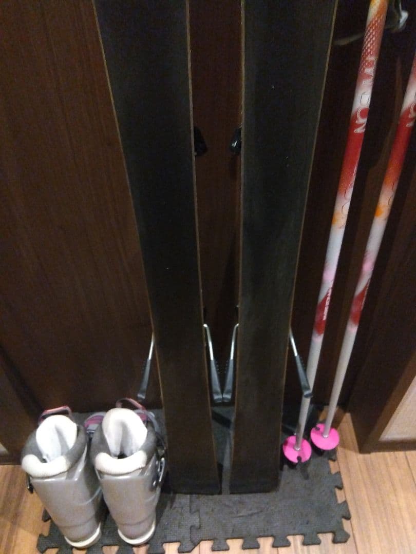 そらぱっぱ HART/学生・小柄な女性用/スキーセット/メンテ・WAX済✔