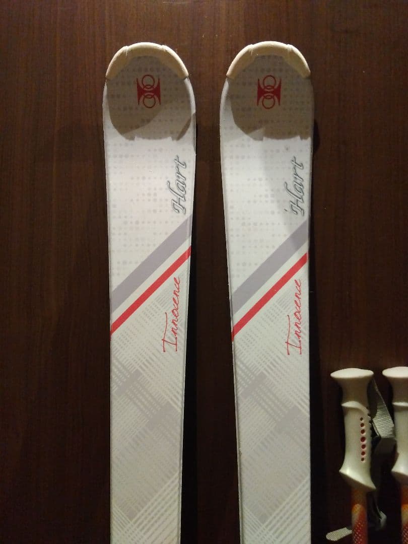 そらぱっぱ HART/学生・小柄な女性用/スキーセット/メンテ・WAX済✔