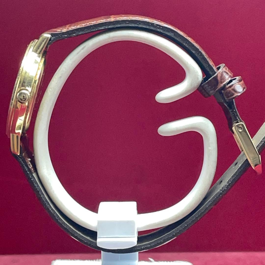 VINTAGE GUCCI グッチ 3000M 高級 90s クォーツ スイス製