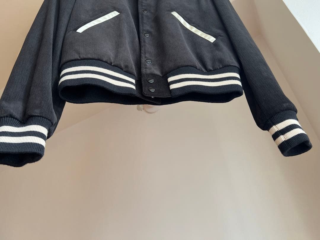 【新品未使用品】CELINE テディジャケット 48 黒【エディ期】