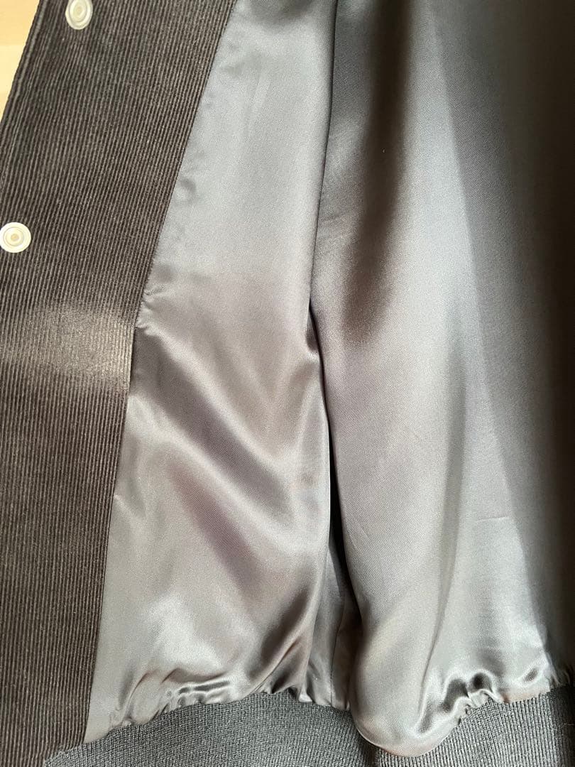 【新品未使用品】CELINE テディジャケット 48 黒【エディ期】