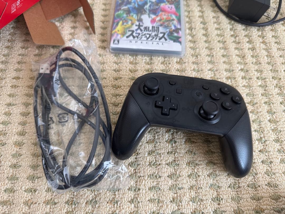Nintendo Switch 有機 EL ホワイト スマブラ プロコン 中古品