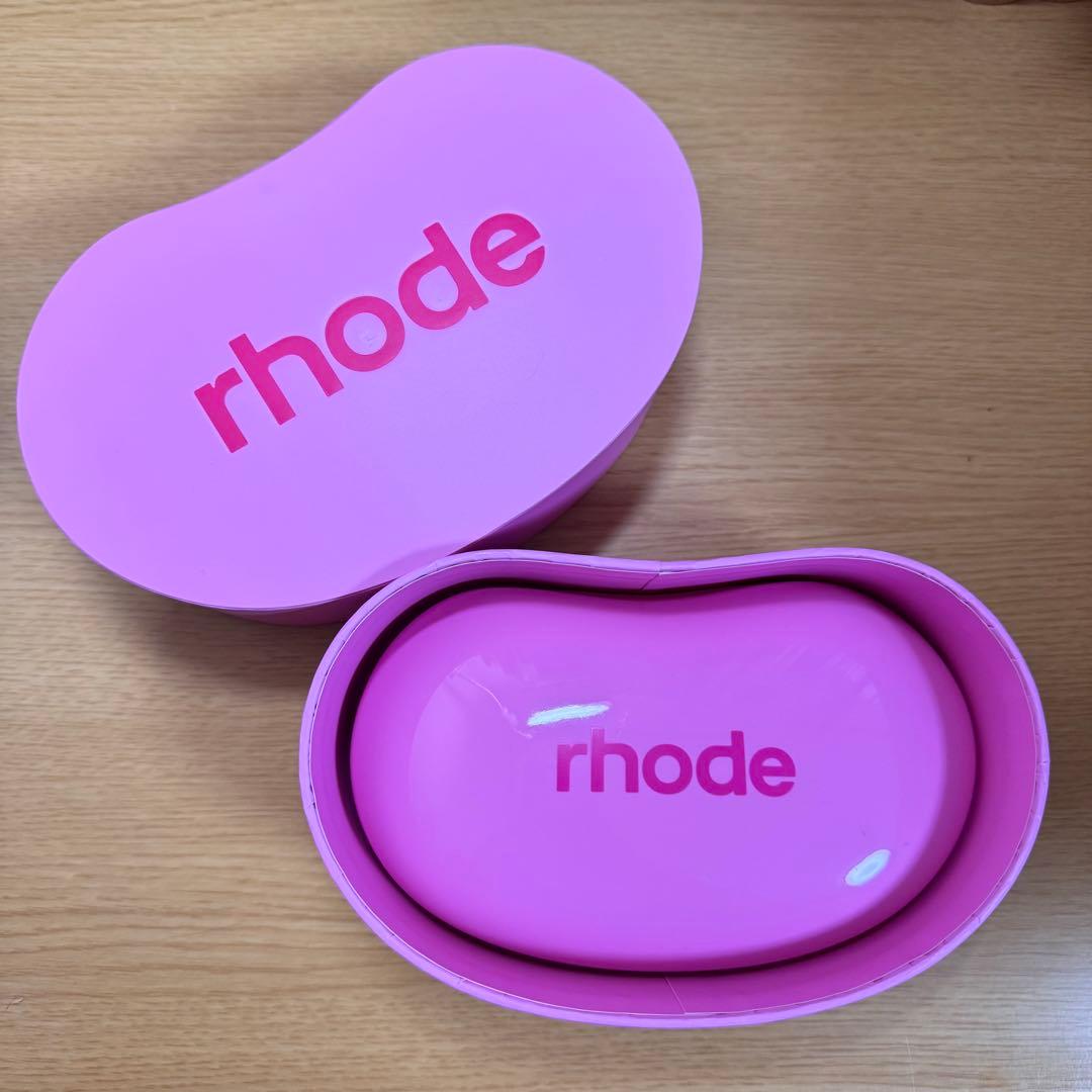 rhodeジェリービーンポーチとリップティントセット