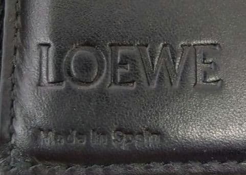 AQG16 ロエベ リピートアナグラム コンパクトウォレット 3つ折財布