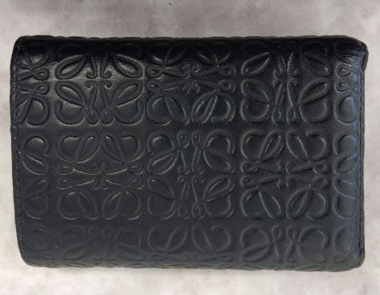 AQG16 ロエベ リピートアナグラム コンパクトウォレット 3つ折財布