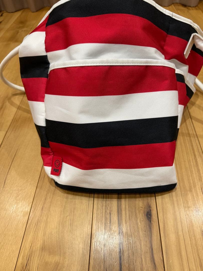 パーリーゲイツ　ロッカーバッグ　トリコロール