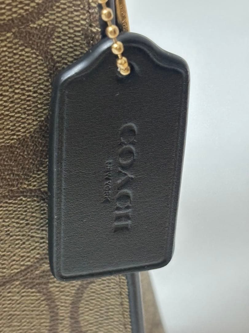 COACH コーチ モリー バケットバッグ 22 シグネチャー CA582