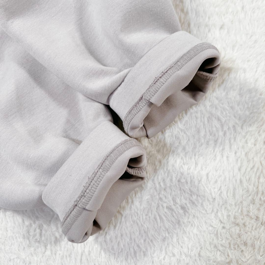 ビアズリー クルーネック プルオーバー ダンボール ビッグシルエット グレー