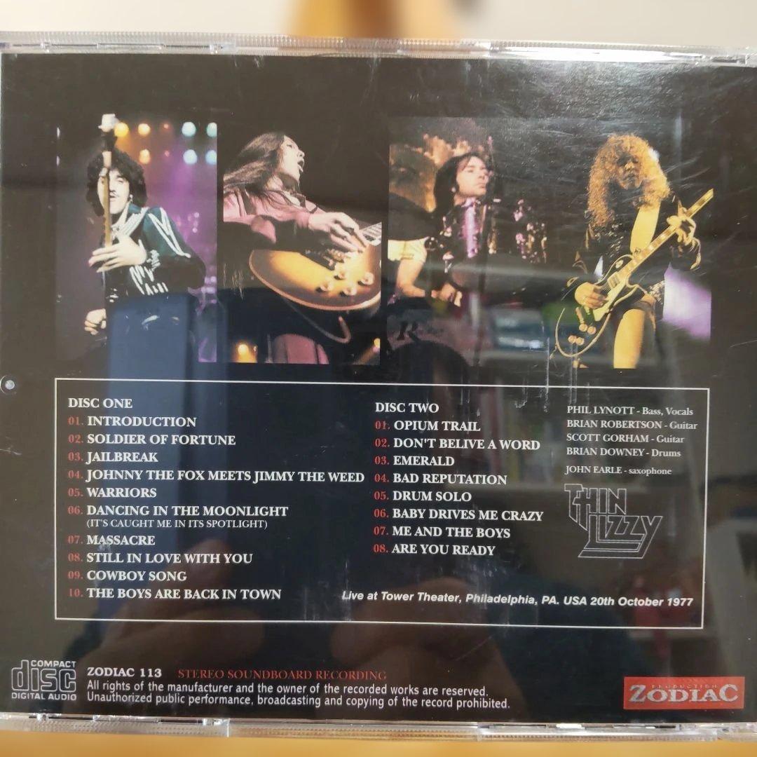 ​【超希少・限定盤】Thin Lizzy フィラデルフィア1977 1stナイト