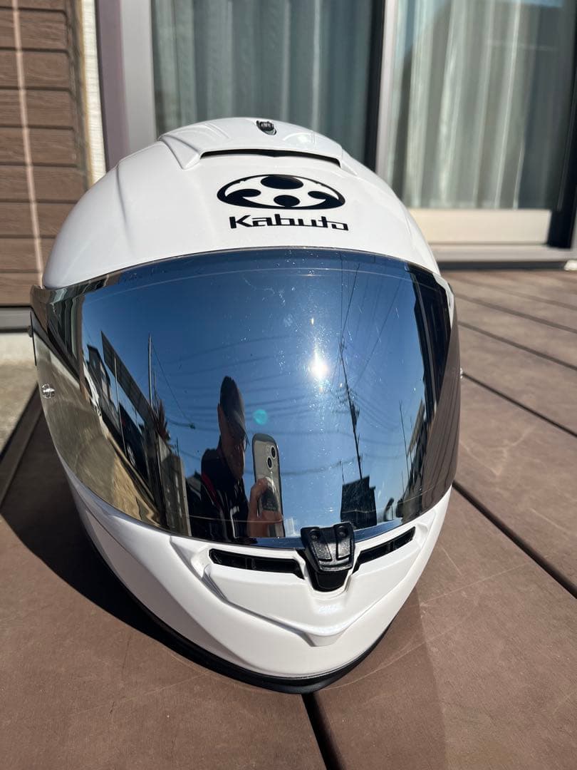 OGK KABUTO aeroblade5 xxl ミラーシールドピンロック