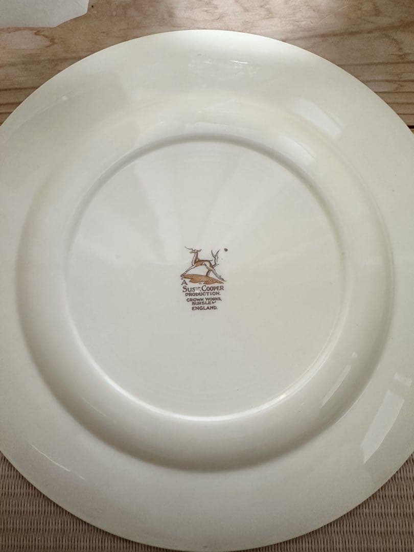 スージークーパー　パトリシアローズ　プレート　23㎝　3枚セット