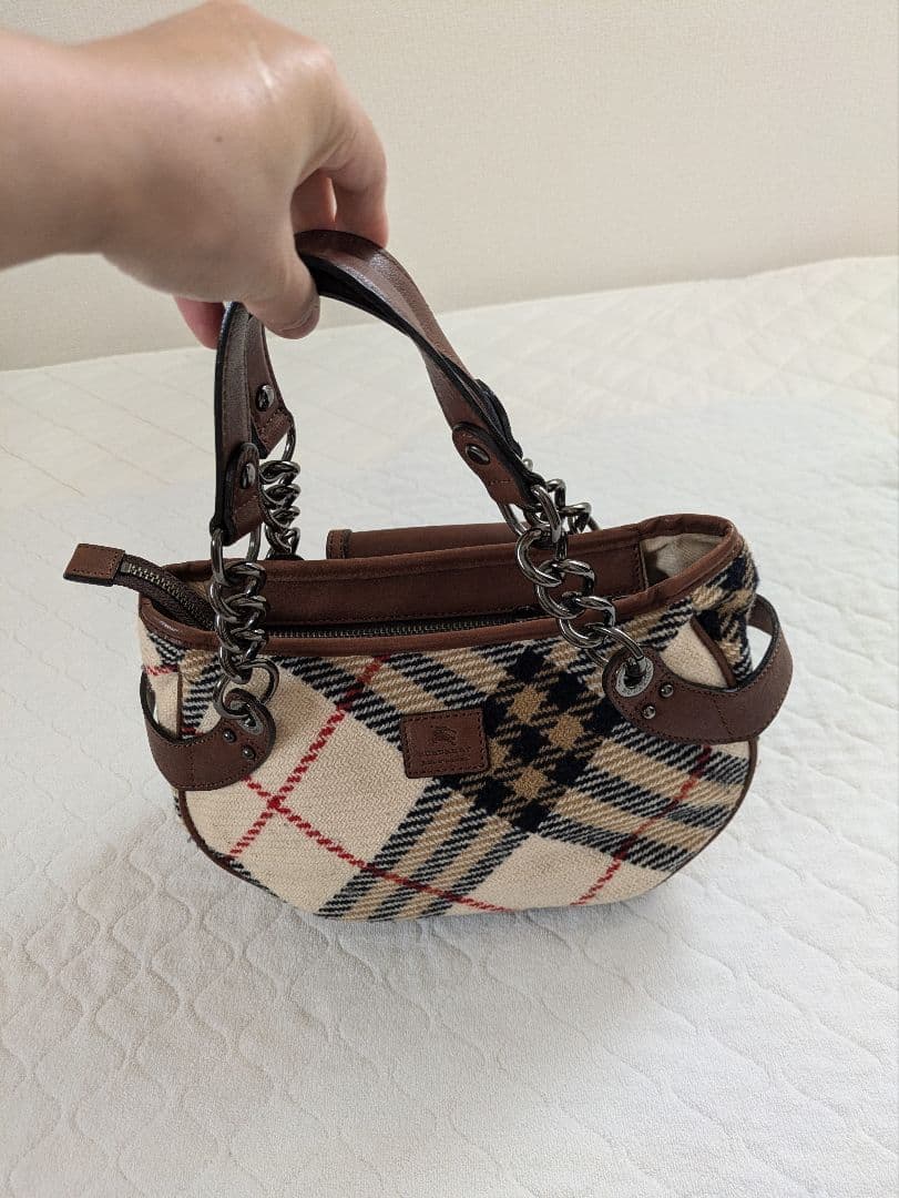 BURBERRY　バーバリー　ブルーレーベル　ハンドバッグ