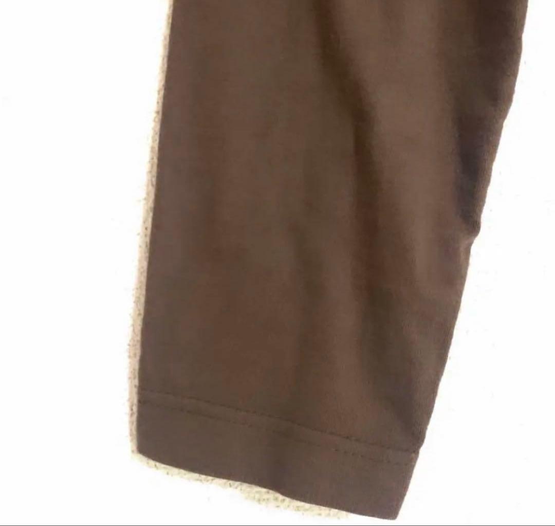 u*3様 【年内お値下げ中】PRADA ロングTシャツ ビーズ ロゴ ブラウン