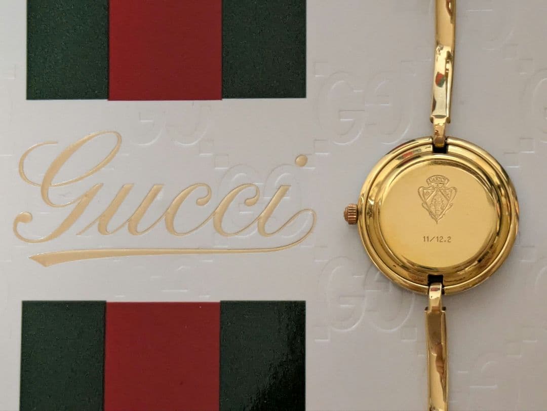 GUCCI　チェンジベゼル腕時計