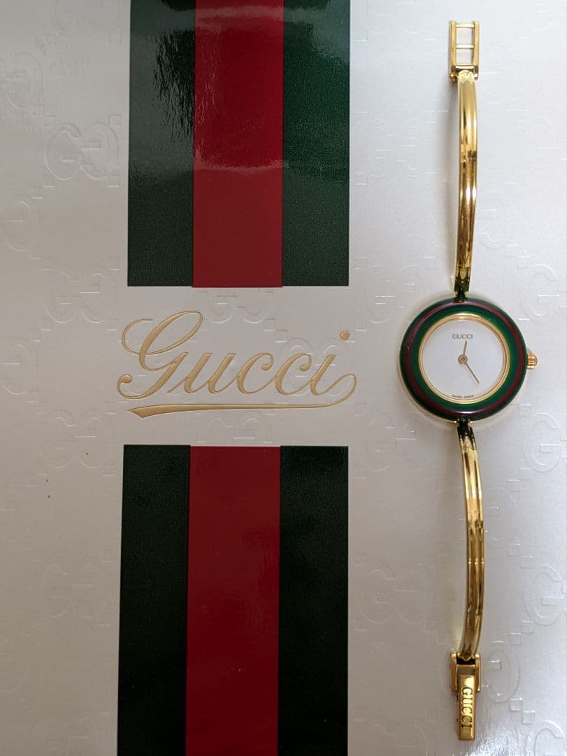 GUCCI　チェンジベゼル腕時計