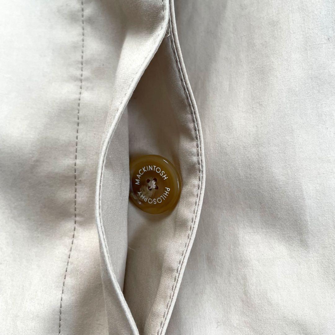 MACKINTOSH PHILOSOPHYステンカラーコートライナーフード脱着可
