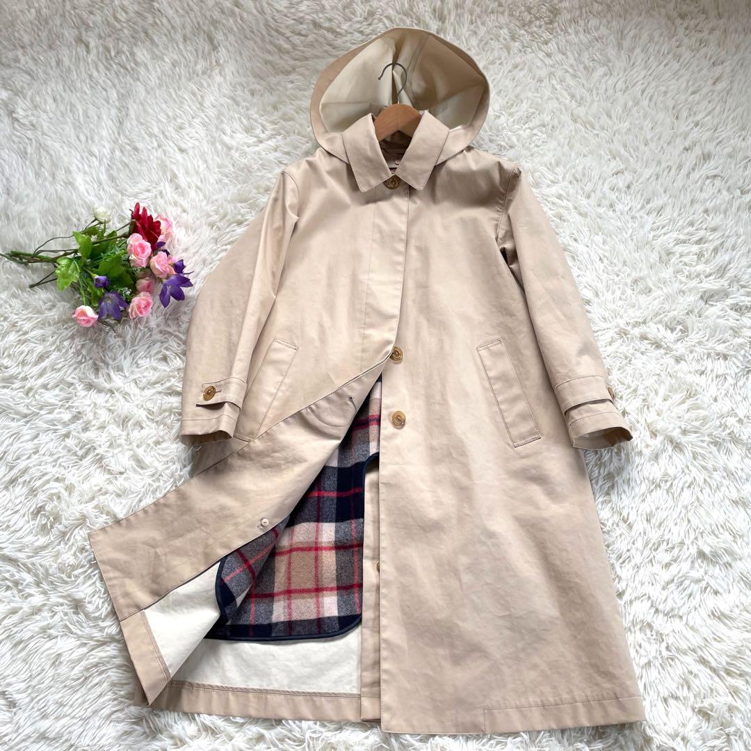 MACKINTOSH PHILOSOPHYステンカラーコートライナーフード脱着可