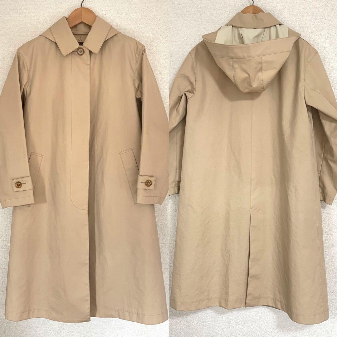 MACKINTOSH PHILOSOPHYステンカラーコートライナーフード脱着可