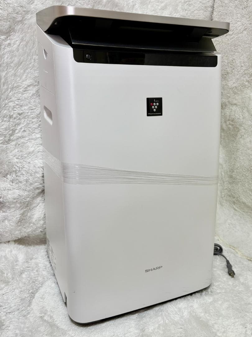 【美品】【説明書付き】SHARP 空気清浄機 KI-JP100-W　２０２０年製