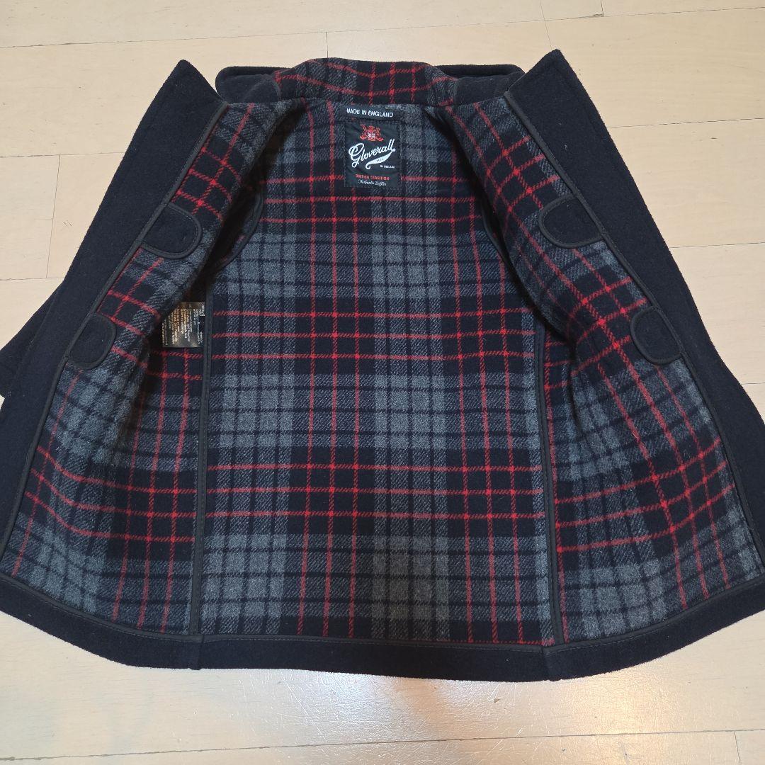 新品未使用　英国製gloverollダッフルコート ネイビー 104cm