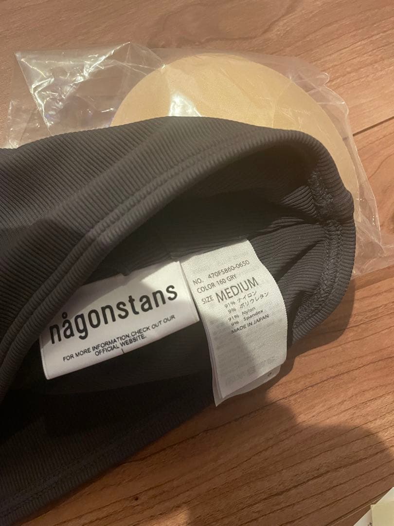 【新品未使用】nagonstans セパレート水着 Mサイズ 上下セットアップ風