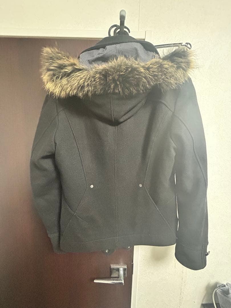 ジャケット・アウター 00s ppfm fur fooded napoleon jacket