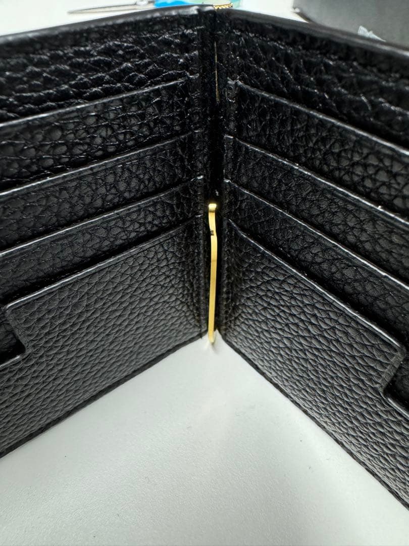 TOM FORD ブラック マネークリップ 専用ポーチ付き