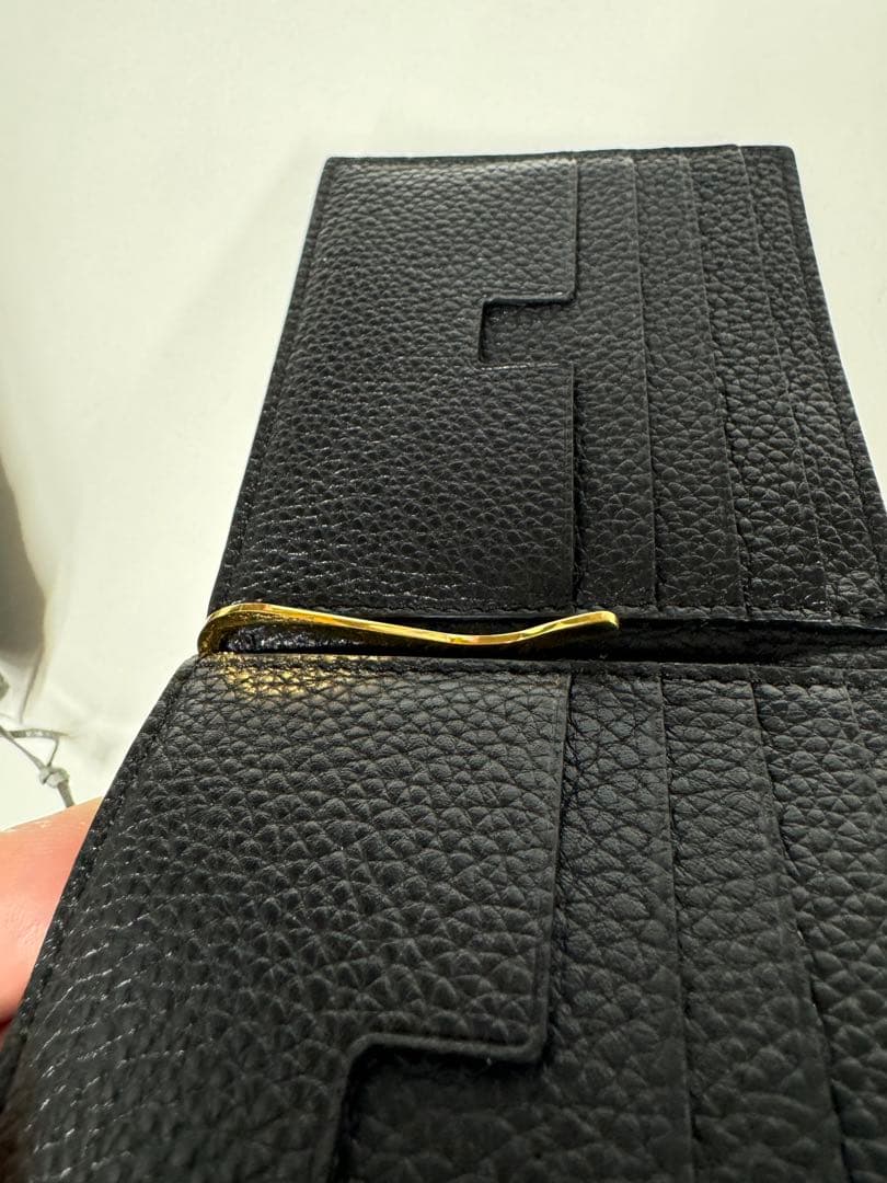 TOM FORD ブラック マネークリップ 専用ポーチ付き