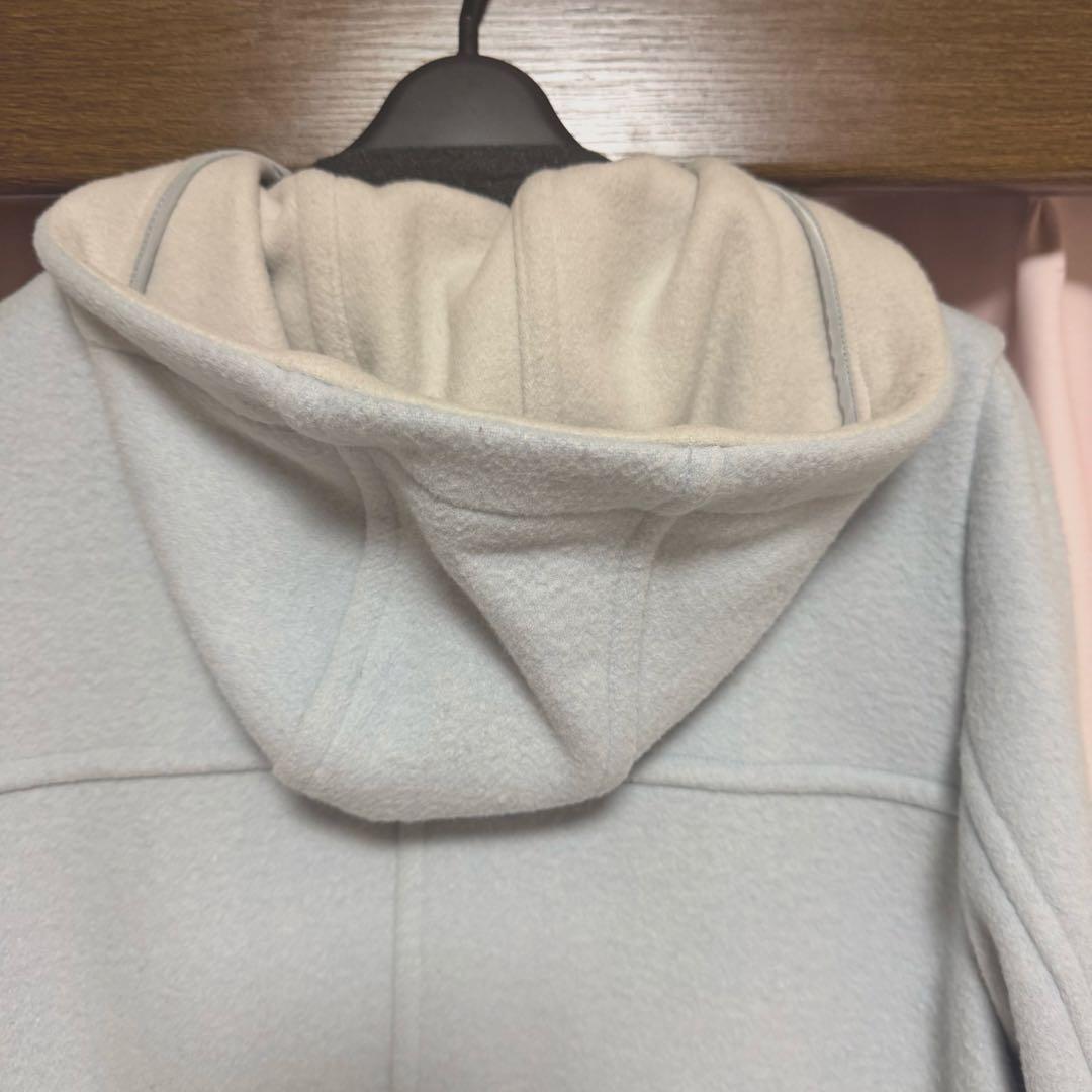 PICONE フード付膝丈ウールコート