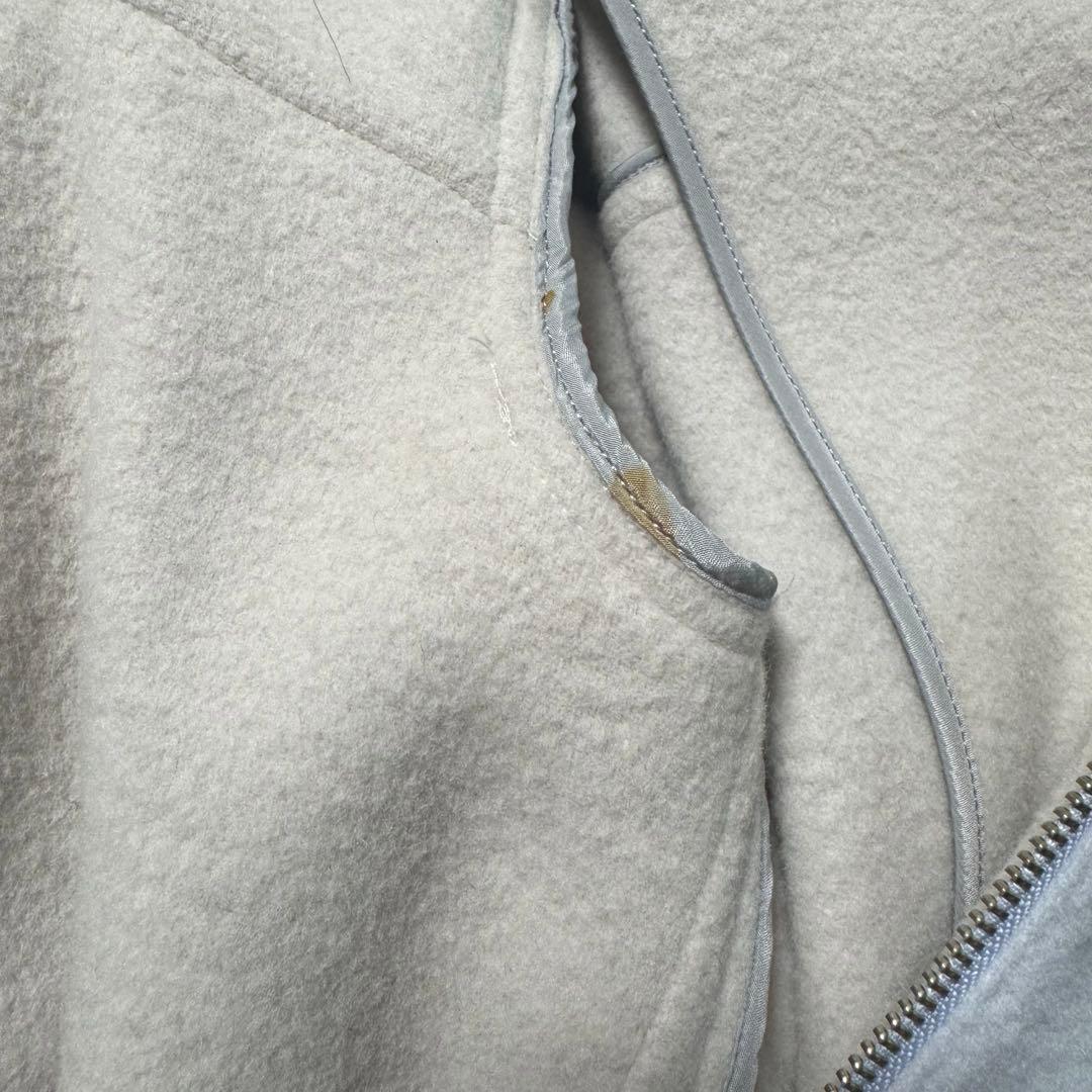 PICONE フード付膝丈ウールコート