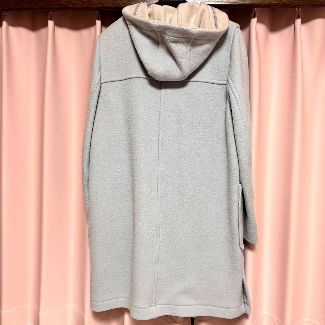 PICONE フード付膝丈ウールコート