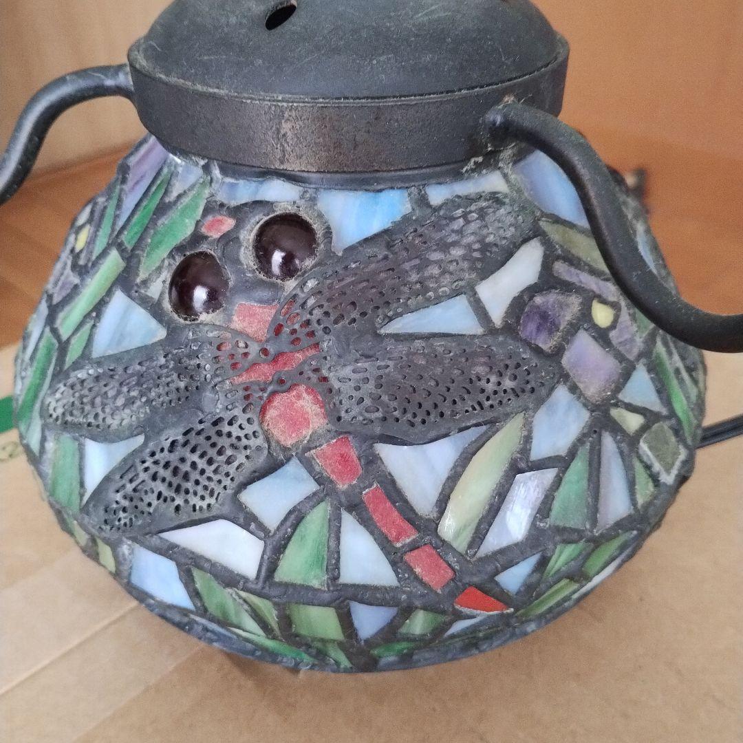 アンティーク♪ドラゴンフライトンボ ステンドグラス ランプ