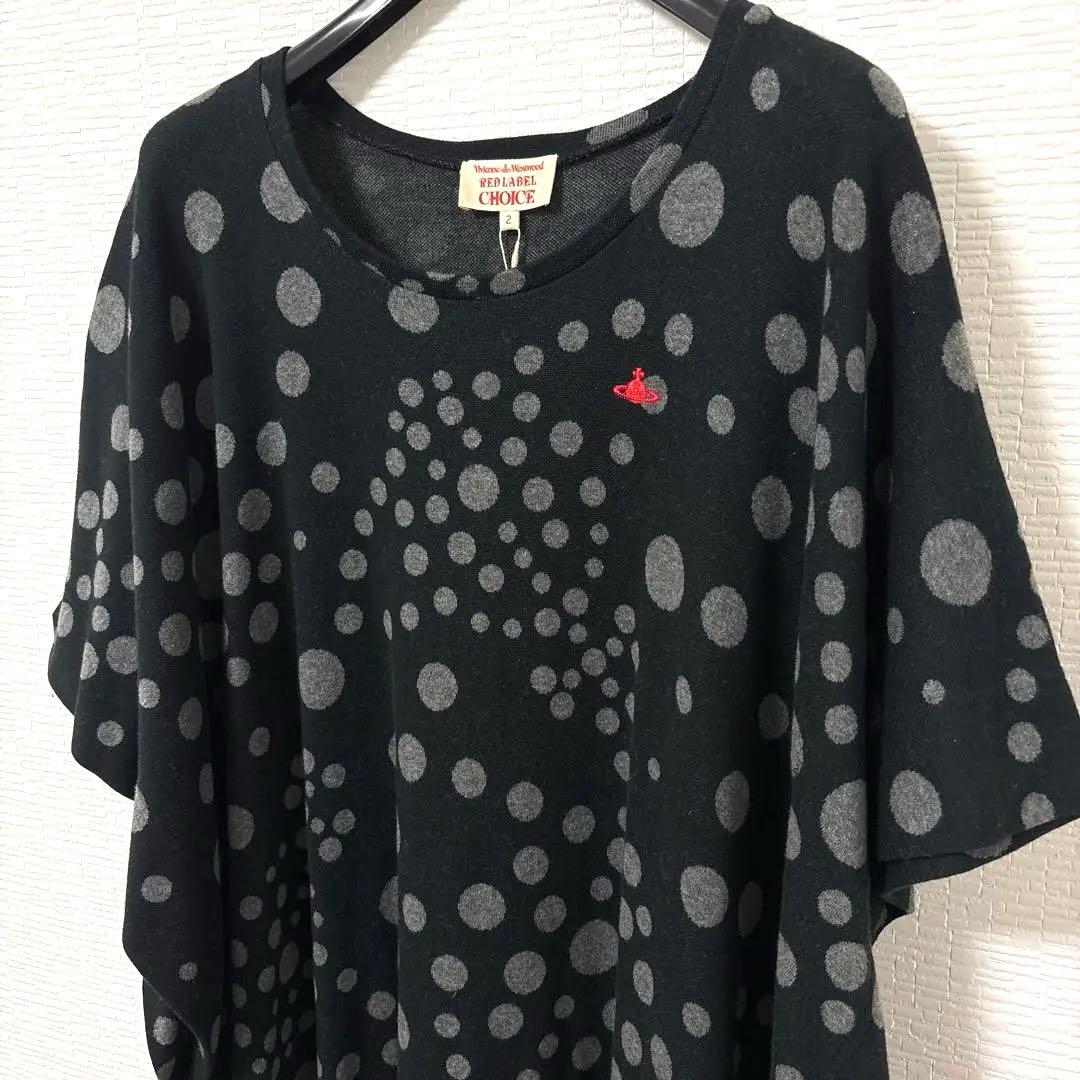 ヴィヴィアンウエストウッド オーブ刺繍 バタフライワンピ チュニック ゆったり