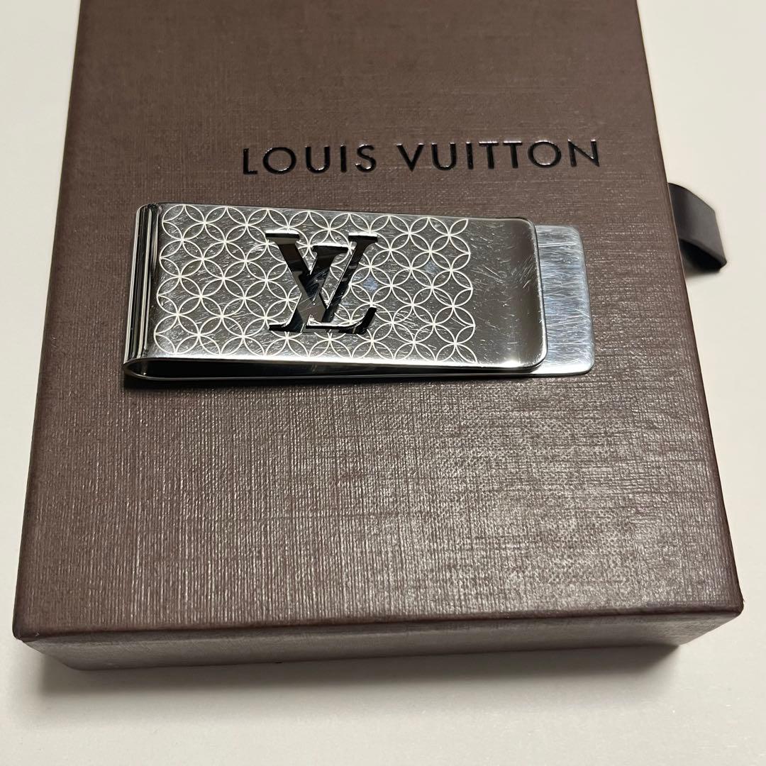 LOUIS VUITTON マネークリップ ビルクリップ シャンゼリゼ シルバー