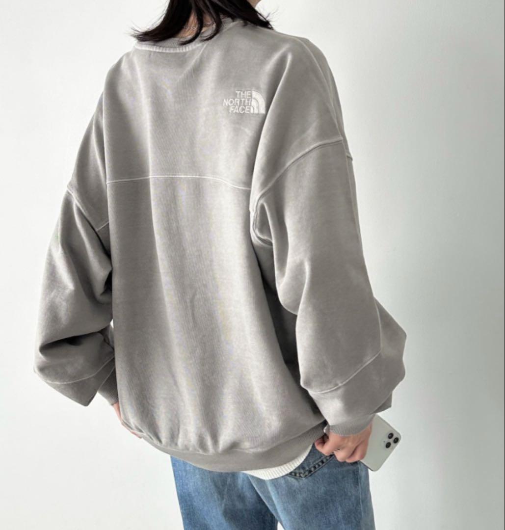 THE NORTH FACE/ヴィンテージ 加工ロゴ刺繍オーバースウェット