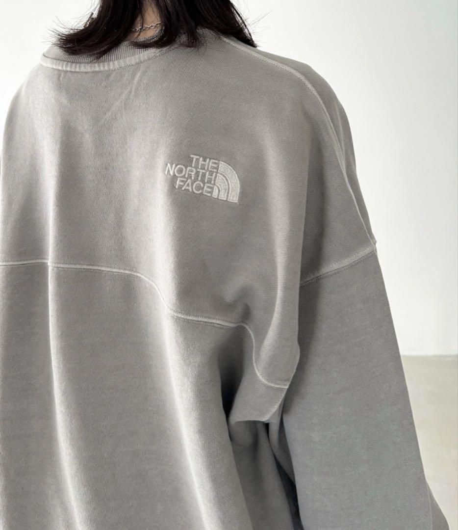 THE NORTH FACE/ヴィンテージ 加工ロゴ刺繍オーバースウェット