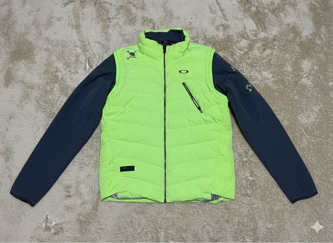【美品】オークリー 3WAY ダウンベスト＆ボレロ セットアップ ゴルフ M