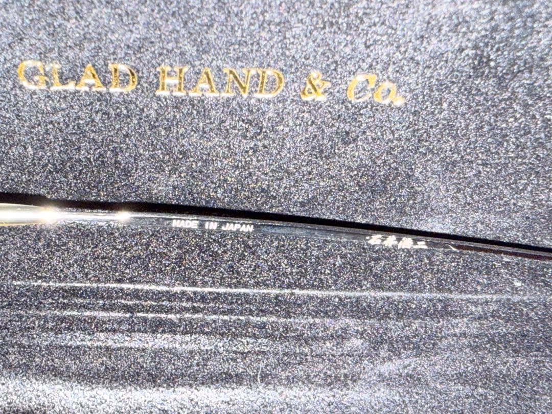 GLAD HAND 石井浩二 JAMES-GLASSES ラウンド サングラス