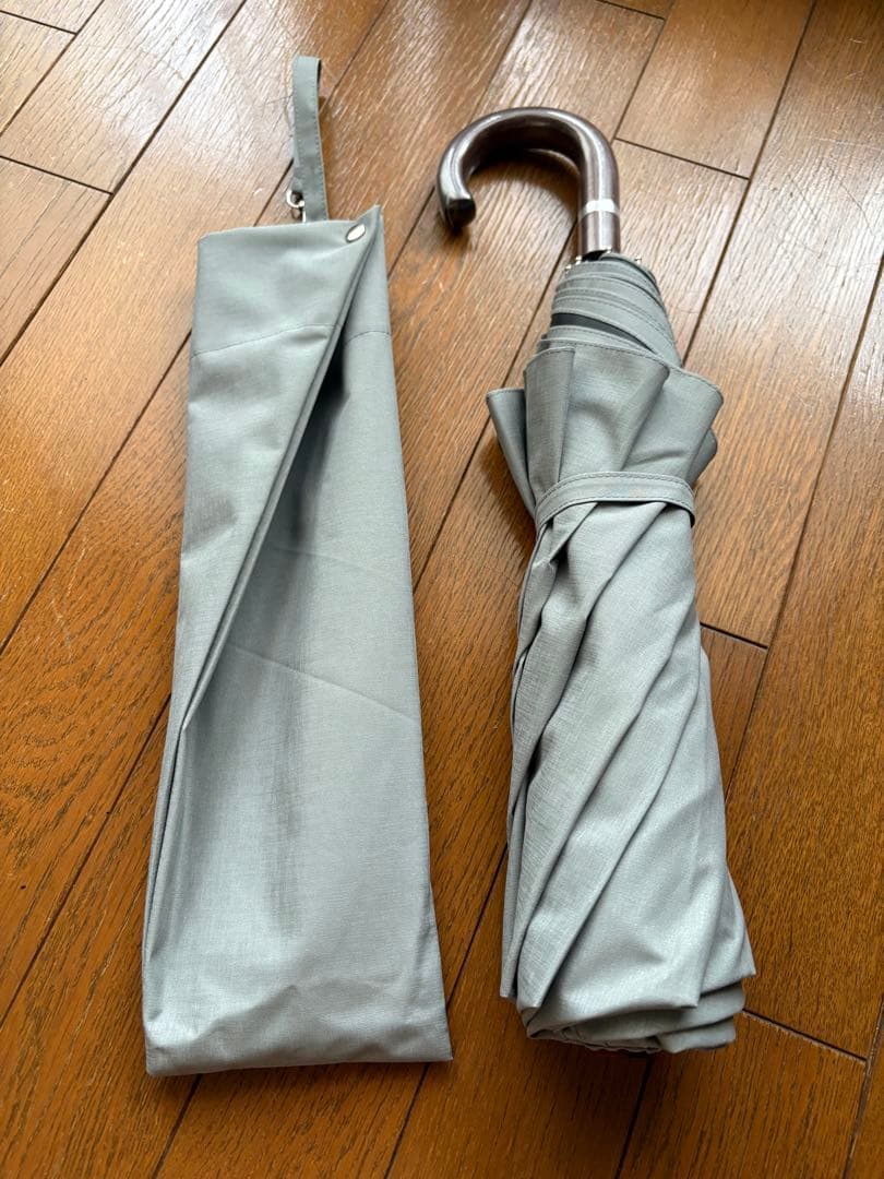 【ワンタッチ開】COKAGE+ 木手元 55cm ジャンプ折　ダスクグレー