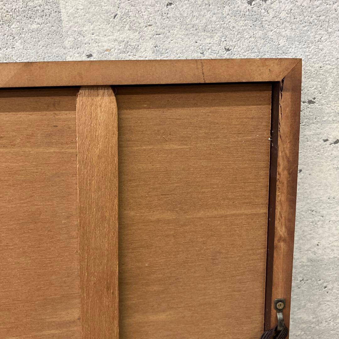 昭和レトロ 風景画 水墨画 花鳥 絵画 色紙 壁掛け 壁飾り 額装 フレーム付き