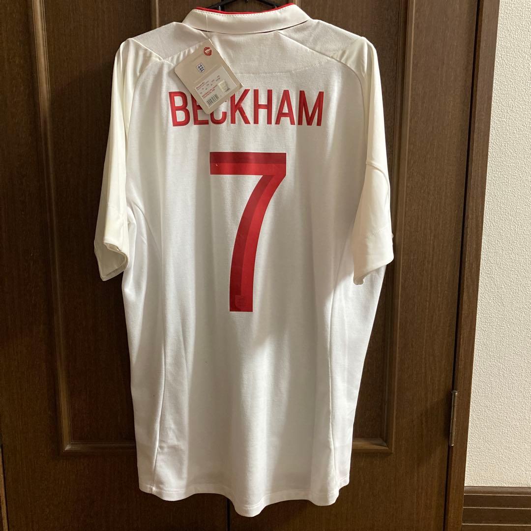 新品！イングランド代表　2012年　ベッカム　ユニフォーム