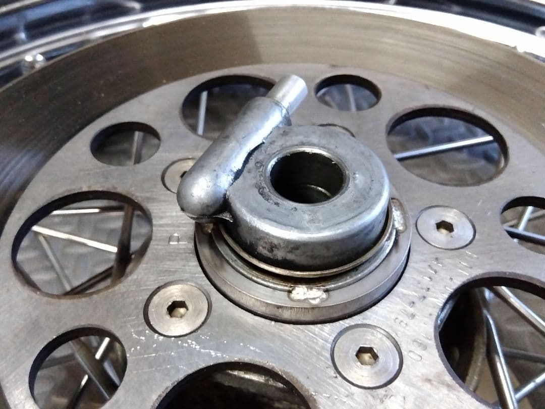 ハーレーショベルヘッド41Φワイドフォーク フロントフォークとホイールセット