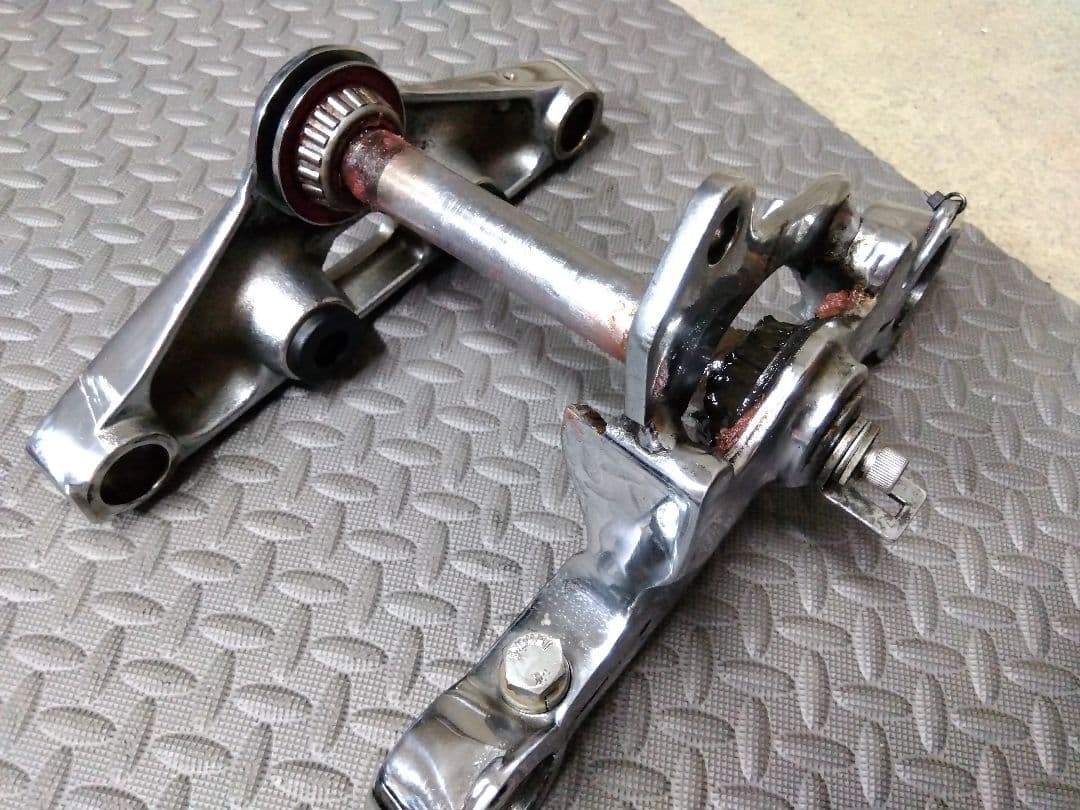 ハーレーショベルヘッド41Φワイドフォーク フロントフォークとホイールセット