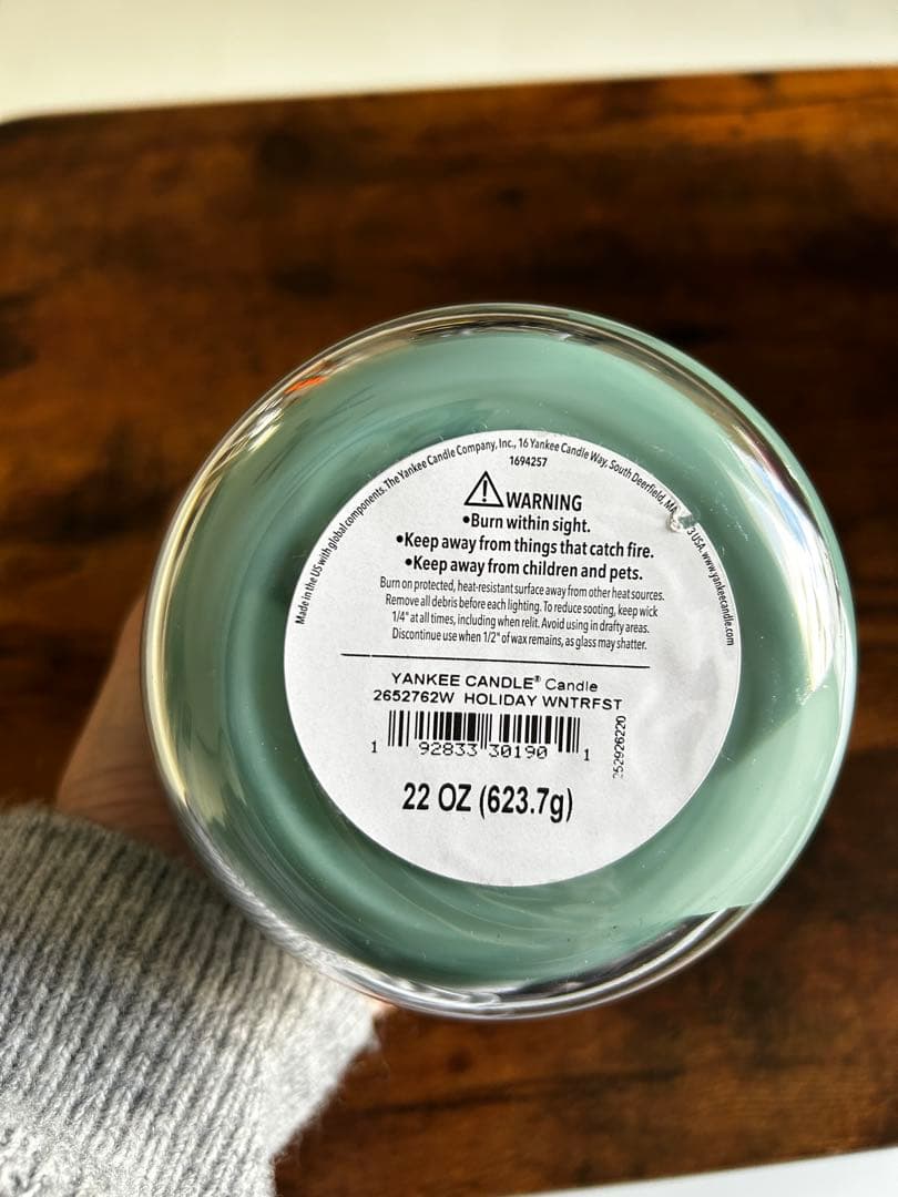 くーページYankee Candle Holiday Winterfest