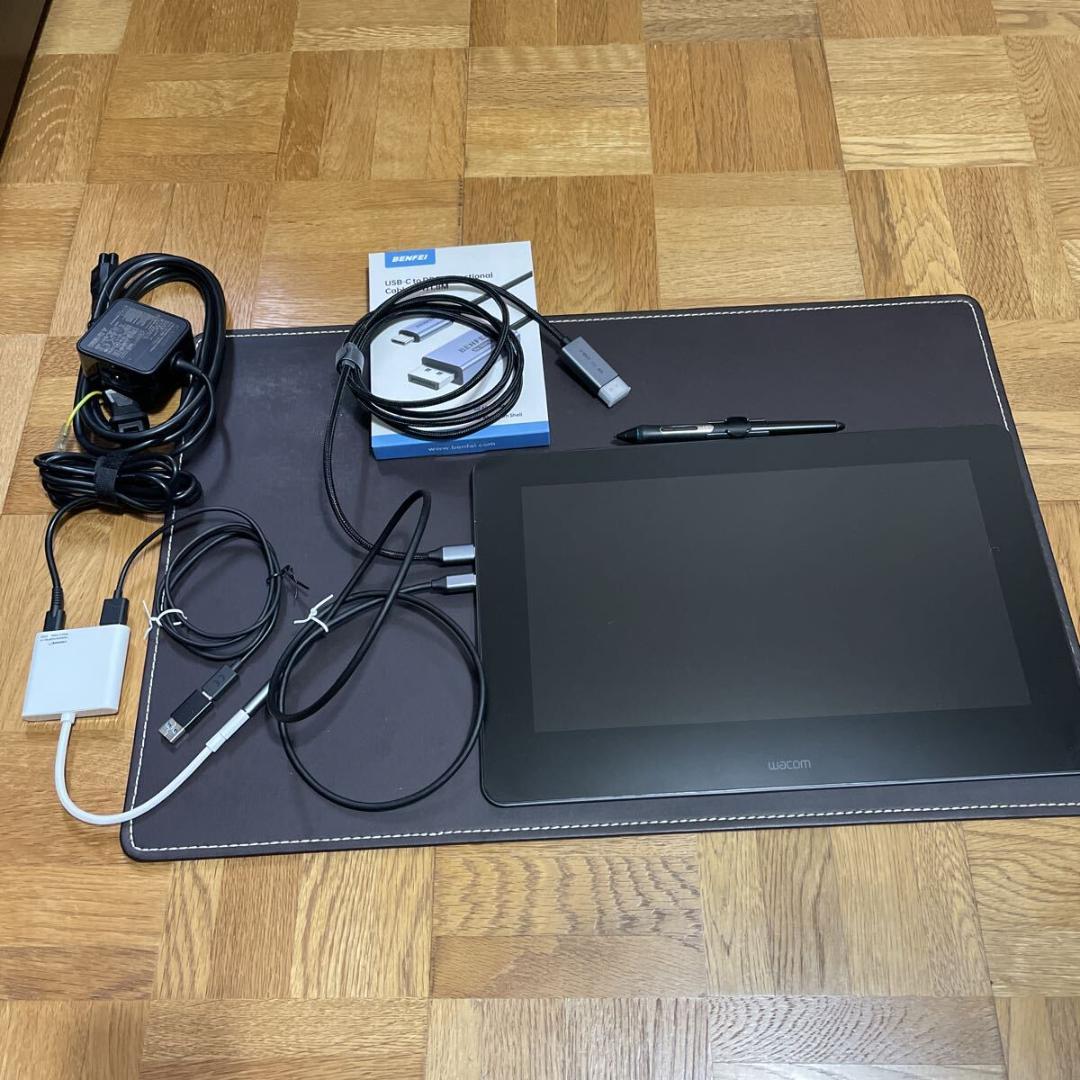 タッチ機能有完動品WacomCintiqPro13DTH-1320汎用ケーブル