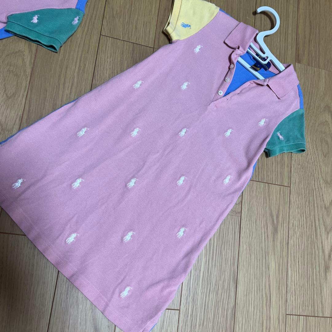 ラルフローレン ポロワンピース　三姉妹 姉妹コーデ　100 110 120
