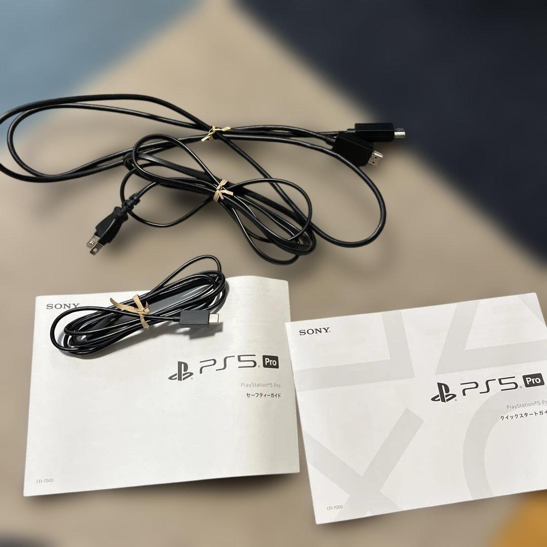 SONY ps5Pro 本体　ディスクドライブ　その他おまけ